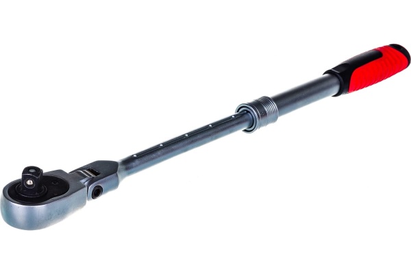 Трещотка ABTOMTOOL РROFFI 1/2, 72 зуб, 350-500 мм, телескопическая, CrV 54252 Трещотка ABTOMTOOL РROFFI 1/2, 72 зуб, 350-500 мм, телескопическая, CrV 54252