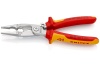 Электромонтажные клещи Knipex VDE, 6-в-1, зачистка: 0.75 - 1.5 + 2.5 мм, L-200 мм, KN-1396200SB