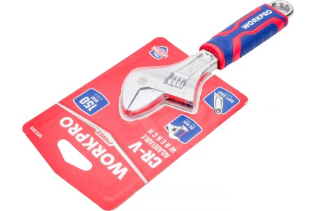 Разводной ключ WORKPRO 150 мм (6 дюймов) CR-V WP272010