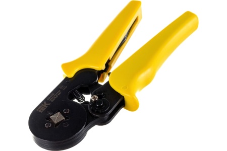 Клещи для обжима IEK КО-04Е 0.5-6.0кв.мм квадрат TKL10-D4