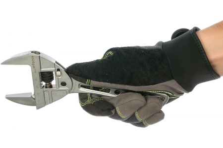 Разводной ключ с трещоткой 200х50 мм Inforce 06-05-87