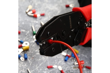 Кримпер REXANT HT-336 N для обжима изолированных и неизолированных гильз 1.5-10.0 кв.мм 12-3016