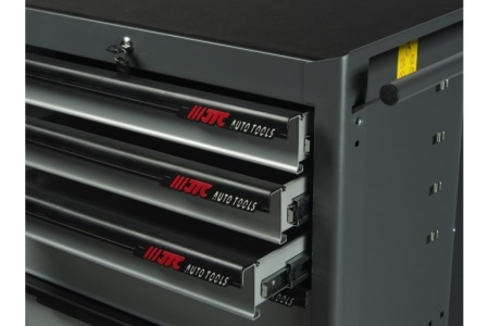 Инструментальная тележка (5 секций, серая, на колесах) JTC-S1065