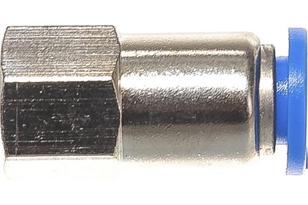 Фитинг для пластиковых трубок (6 мм; 1/8F) ROCKFORCE RF-SPCF06-01