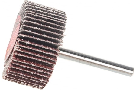 Круг шлифовальный лепестковый с оправкой на шпильке (40х20х6 мм; P60) MESSER 11-40-060