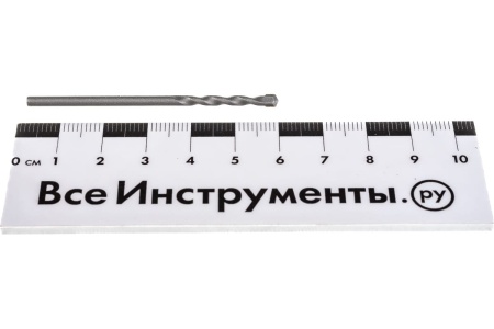 Сверло по бетону твердосплавное (3х60 мм) Кратон 1 05 03 001