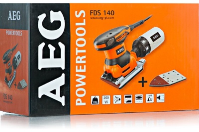 Вибрационная шлифмашина AEG FDS 140 4935416090