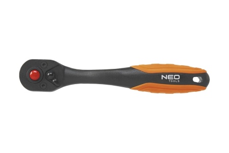 Трещоточный ключ (изогнутый, 1/2 дюйма, 250 мм) NEO Tools 08-511