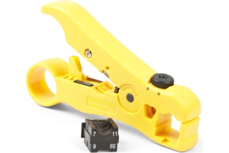 Универсальный инструмент для зачистки витой пары Hyperline HT-352B UTP/STP 41696