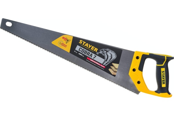 Универсальная ножовка Stayer "Cobra 7" 450 мм, 7 TPI, 1510-45_z02