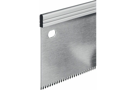 Пила для стусла Зубр однокомпонентная ручка, обушок, закаленный прямой зуб, шаг зуба 1,9/1,8 мм, 35x11 см 15155-35