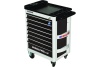 Инструментальная тележка IZELTAS PRO черно-серая без инструментов, 8 ящиков 8241323008 Инструментальная тележка IZELTAS PRO черно-серая без инструментов, 8 ящиков 8241323008