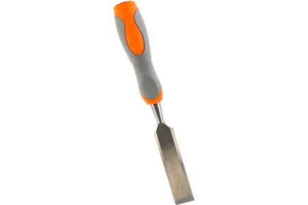 Долото-стамеска 25 мм с двухкомпонентной ручкой SANTOOL 030607-025