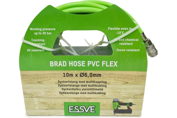 Шланг PVC Flex ПВХ 11x6 мм, 10 м Essve 712995