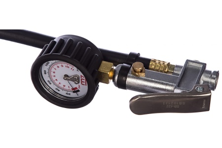 Пистолет для подкачки шин с манометром MIGHTY SEVEN SB-422