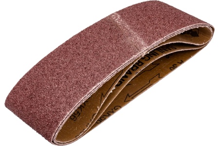 Лента шлифовальная (3 шт; 75х533 мм; P36) ПРАКТИКА 031-402