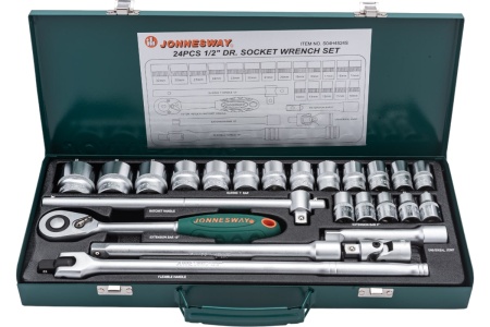 Набор торцевых головок 1/2"DR Jonnesway 10-32 мм S04H4524S