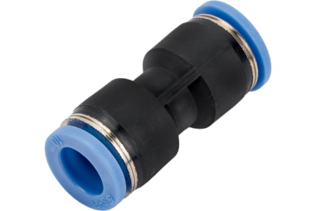 Фитинг цанговый прямой соединительный для трубок диаметром 10 мм SHPI PUC 10