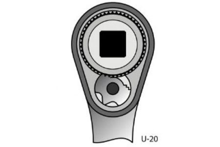 Трещотка с механизмом переключения GEDORE 1/2" 270 мм 1436686 Трещотка с механизмом переключения GEDORE 1/2" 270 мм 1436686
