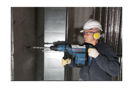 Перфоратор Bosch GBH 8-45 DV + 4 зубила RTec 0.615.990.J8M