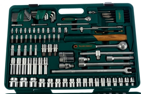 Набор инструментов Jonnesway S04H524128S, 128 предметов