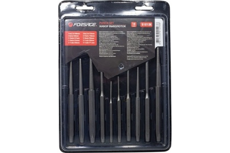 Набор выколоток Forsage 10пр, в блистере F-51013K 50854