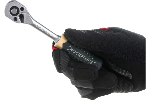 Трещотка 1/4DR 72-зубцовая 155мм Rockforce RF-80222