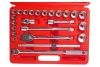 Набор двенадцатигранных торцевых головок 1/2" 10-32мм в кейсе 24шт JTC-T424B