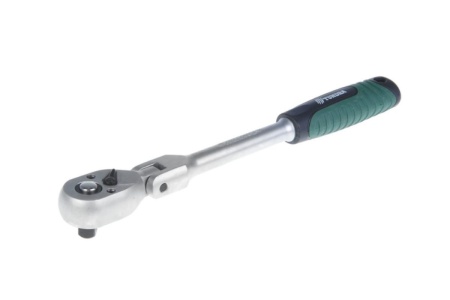 Вороток с трещоткой TUNDRA квадрат 3/8", поворотная головка, 72 зуба, CrV 1799954