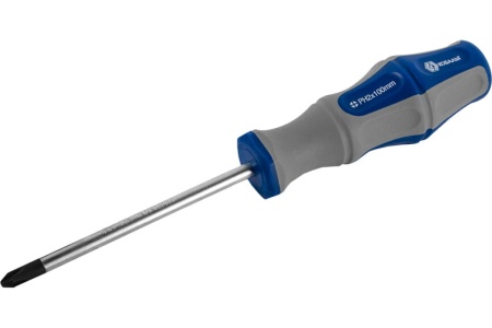 Отвёртка Ultra Grip PH-2 х 100 мм CR-V КОБАЛЬТ 646-355