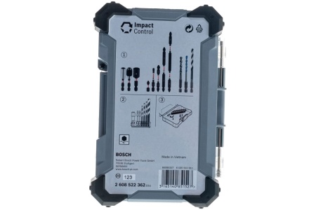 Пластиковый кейс для хранения оснастки Bosch размер M 2608522362