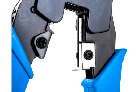 Инструмент IEK ITK для обжима RJ45/RJ12/RJ11 ручка PVC TM1-G10V