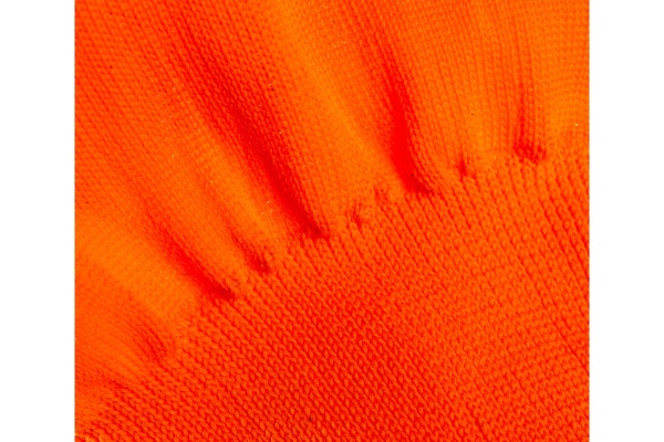 Перчатки Россия нейлон, ПВХ точка, 13 класс, оранжевые, XL 67845