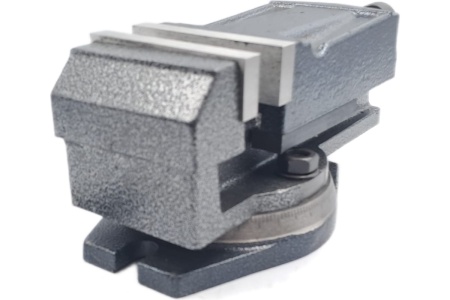 Станочные тиски TORNERI с закрытым винтом поворотные L губок 80 мм, серия QH80 045755