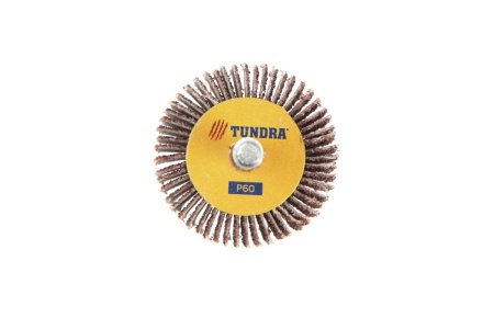 Круг лепестковый радиальный (40х20х6 мм; Р60) ТУНДРА 5162352