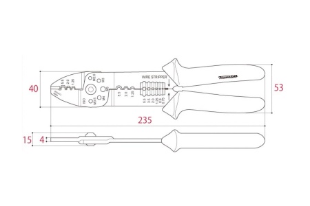 Кабельные клещи TSUNODA AP-01