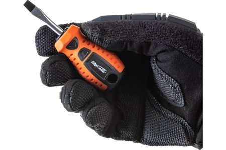 Отвертка "Point", SL6x38 мм, CrV, 2-х компонентная рукоятка Sparta 11751