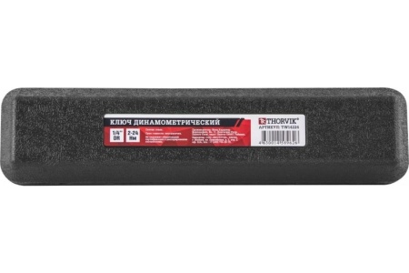 Динамометрический ключ THORVIK TW14224 1/4" DR, 2-24Нм 52363 Динамометрический ключ THORVIK TW14224 1/4" DR, 2-24Нм 52363
