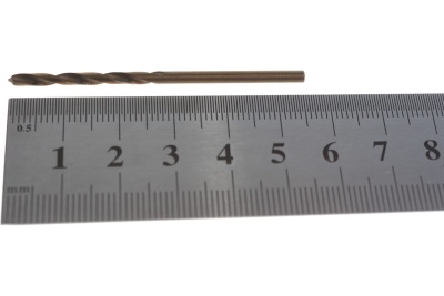 Сверло по металлу (3 шт; 2.5 мм; HSS-Co; в блистере) ROCKFORCE RF-DS325H
