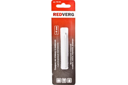 Сверло по стеклу и керамике 6 мм REDVERG 6621201