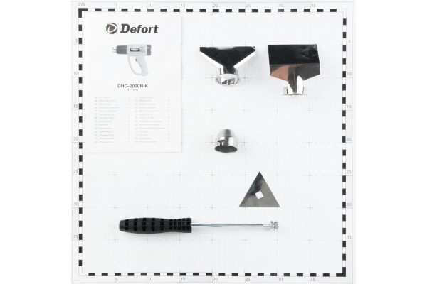 Технический фен DEFORT DHG-1600 98298857 Технический фен DEFORT DHG-1600 98298857