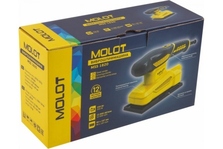 Плоская виброшлифмашина MOLOT MSS 1820 MSS182000025