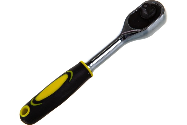 Трещотка для торцовых головок STAYER PROFI Сr-V сталь, 45 зубцов, 1/4" 27786-1/4 Трещотка для торцовых головок STAYER PROFI Сr-V сталь, 45 зубцов, 1/4" 27786-1/4