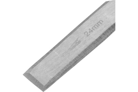 Набор долот-стамесок SPARTA 6-12-18-24 мм, плоские, деревянные ручки 242405