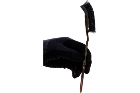 Щётка с металлической рукояткой, стальная щетина Дело техники 270111