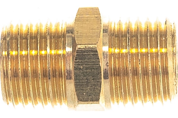 Соединитель резьбовой M1/4"xM1/4" ЭВРИКА ER-MM04/04