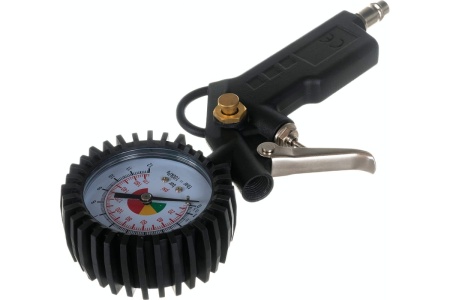 Пистолет с манометром для накачки шин АвтоDело 10 атм. 42303 13779
