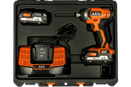 Импульсный винтоверт в кейсе AEG BSS18C LI-202C 4935459899