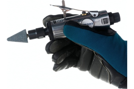 Прямая шлифмашина Pegas pneumatic + 10 шлиф камней 1802