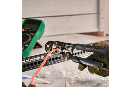 Компьютерный кримпер для обжима 8P8C REXANT ht-210N 12-3451